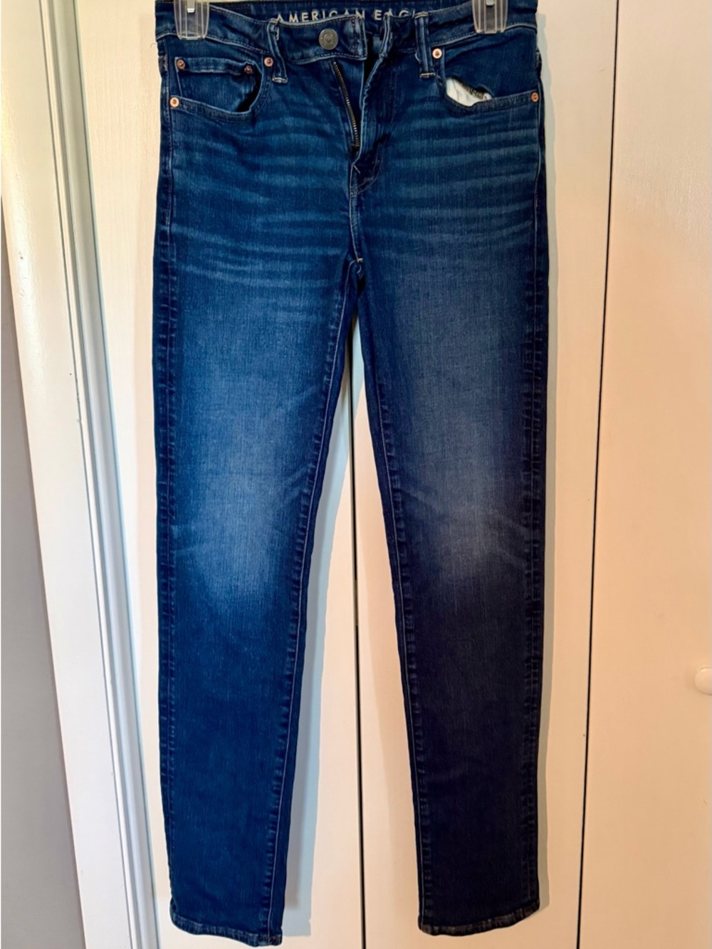 American Eagle Outfitters Dark Blue Men’s Jeans 30 x 36 Slim Straight